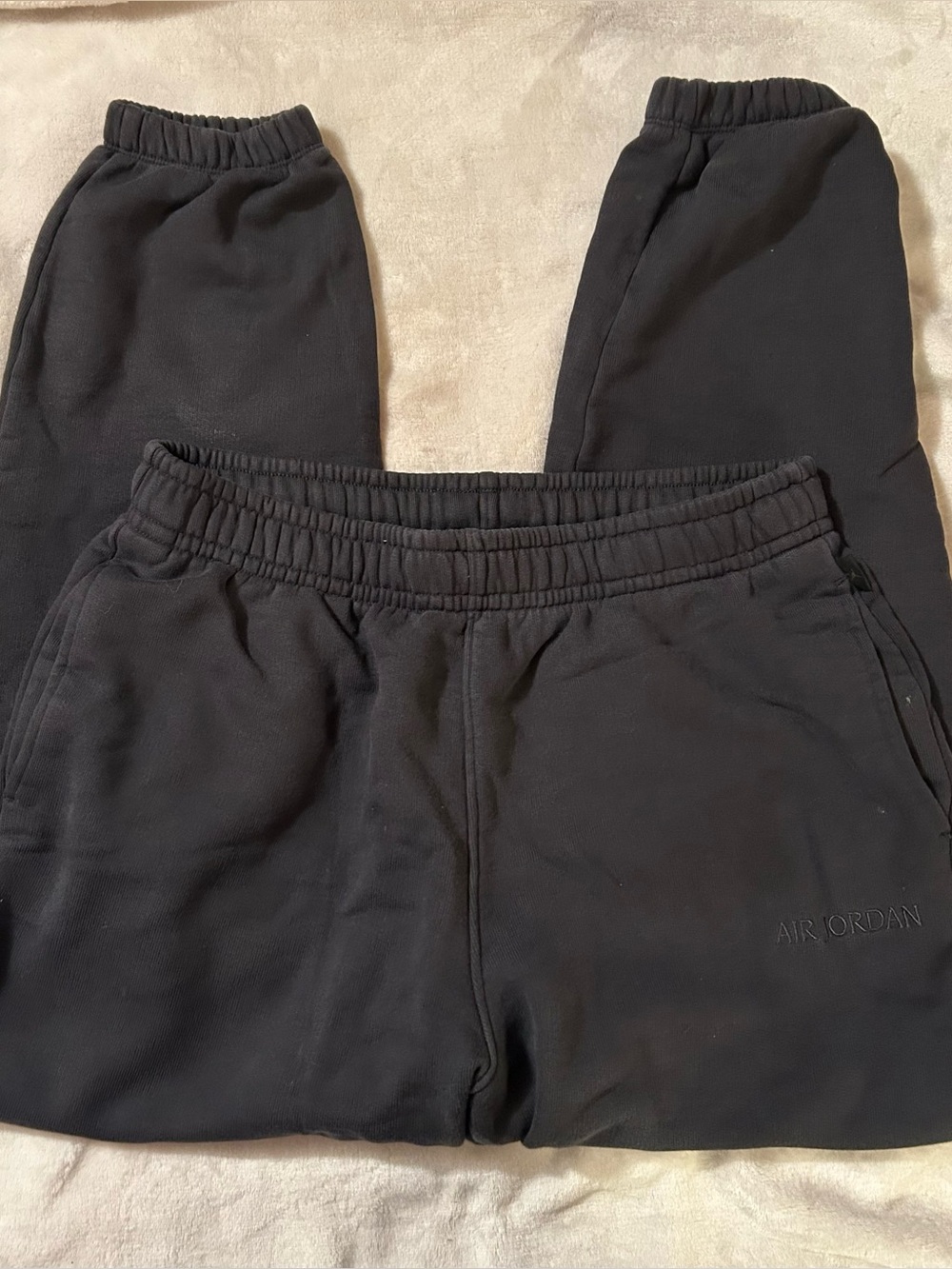 Jordan Men's Relaxed Black Sweatpants